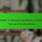 Coddle: Traditional Ingredients, Cooking Time, and Serving Ideas