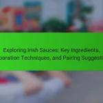 Exploring Irish Sauces: Key Ingredients, Preparation Techniques, and Pairing Suggestions