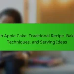 Irish Apple Cake: Traditional Recipe, Baking Techniques, and Serving Ideas