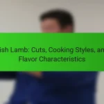 Irish Lamb: Cuts, Cooking Styles, and Flavor Characteristics