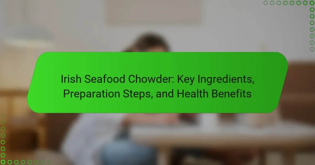 Irish Seafood Chowder: Key Ingredients, Preparation Steps, and Health Benefits