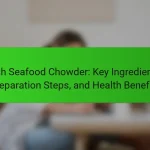 Irish Seafood Chowder: Key Ingredients, Preparation Steps, and Health Benefits