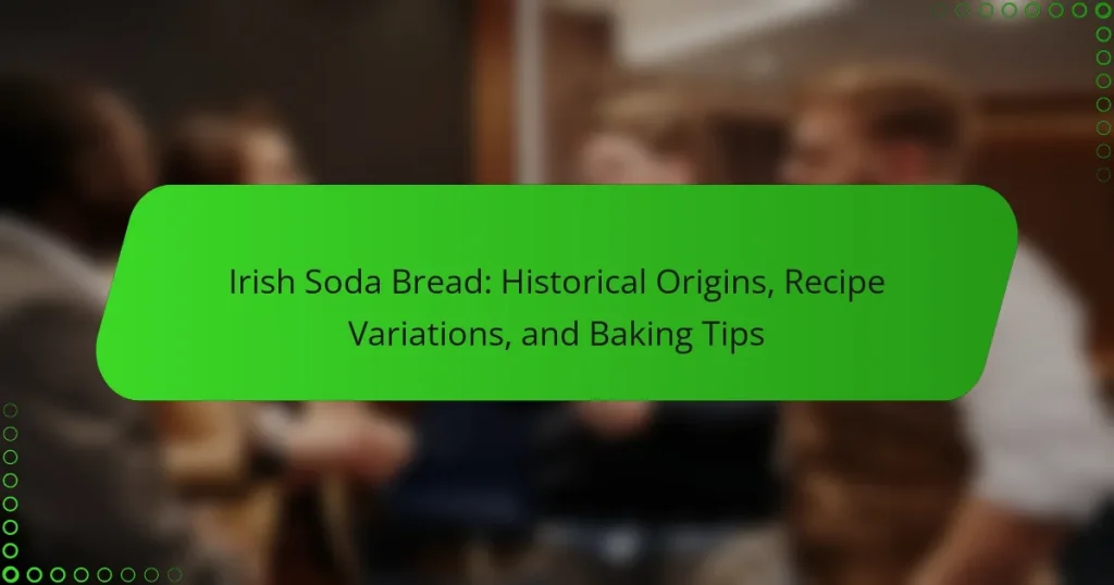 Irish Soda Bread: Historical Origins, Recipe Variations, and Baking Tips